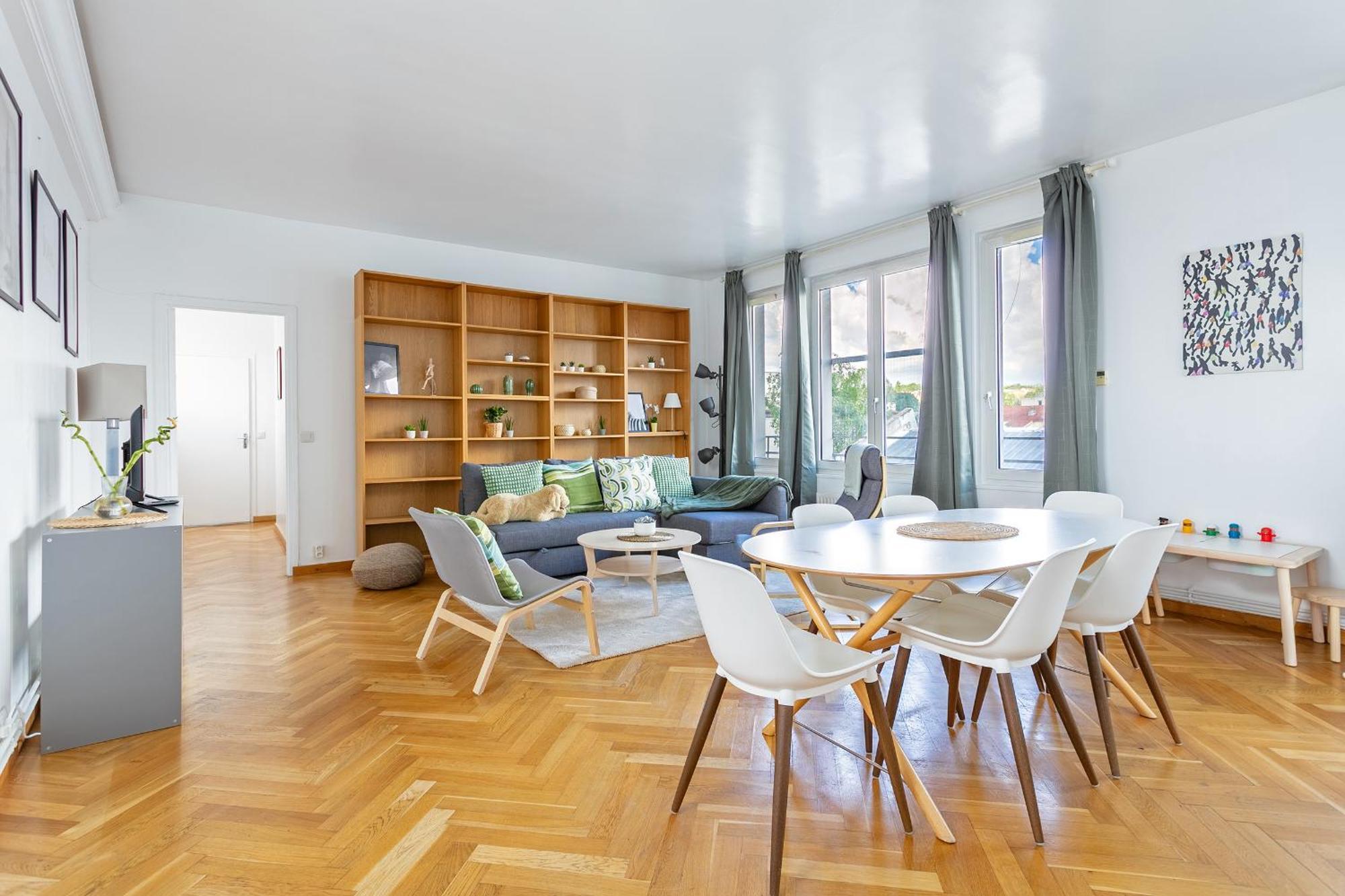 شقة Parisian Penthouse With Large Terrasse بيارفيت-سور-سين المظهر الخارجي الصورة
