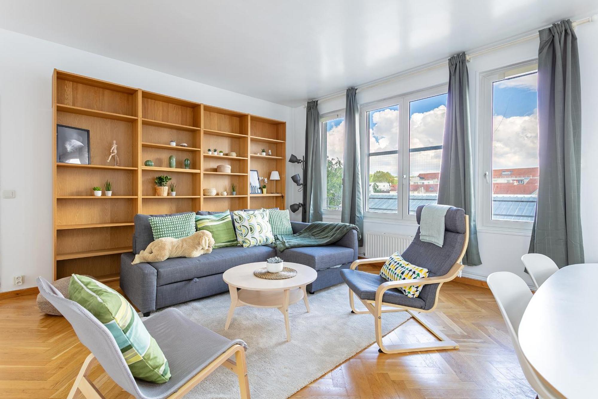 شقة Parisian Penthouse With Large Terrasse بيارفيت-سور-سين المظهر الخارجي الصورة