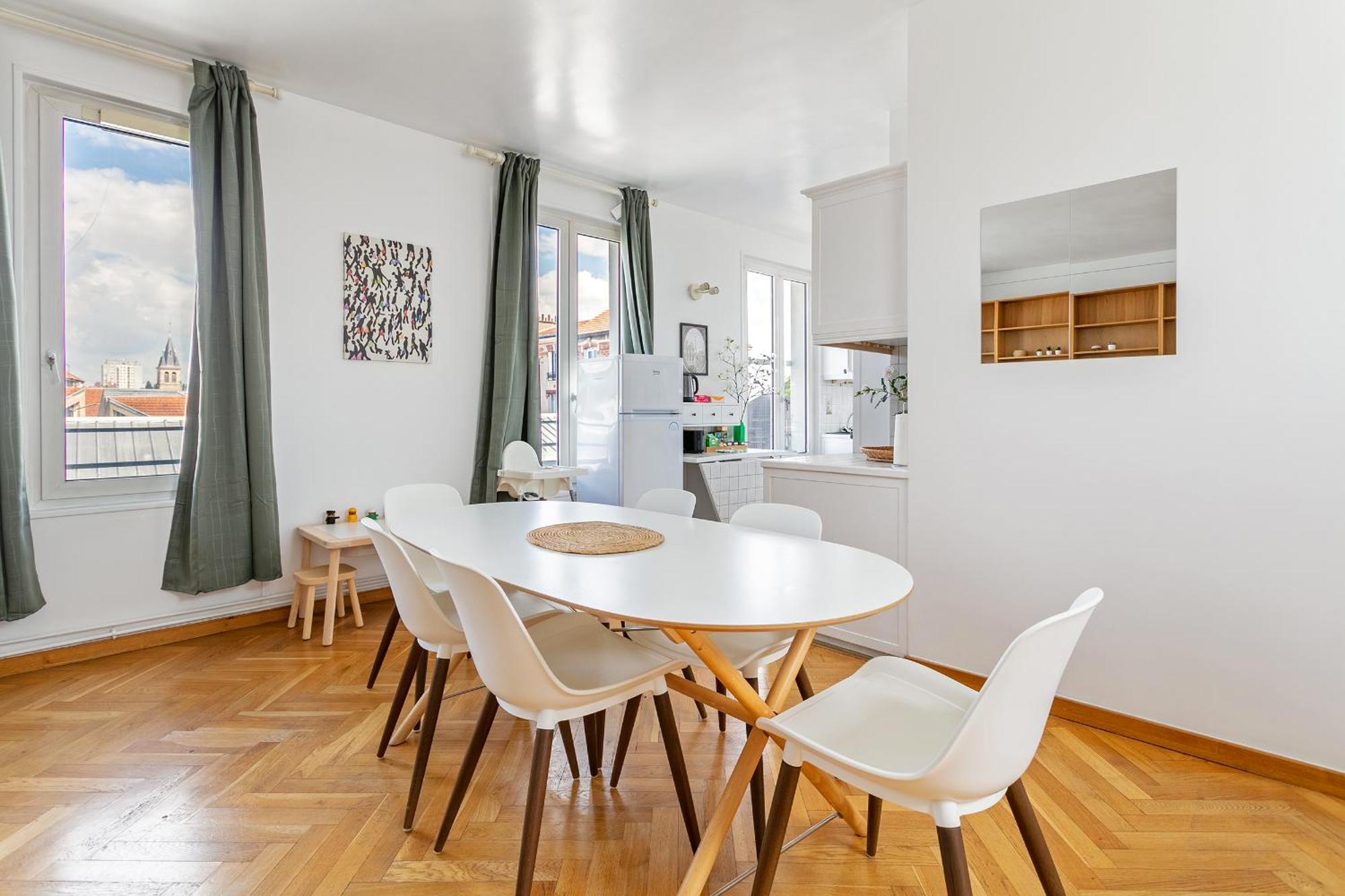 شقة Parisian Penthouse With Large Terrasse بيارفيت-سور-سين المظهر الخارجي الصورة